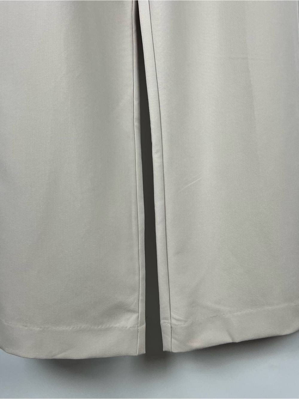 Abercrombie & Fitch Sloane Tailored Wide Leg Dress Pants Beige Cream Size 2 - Picture 6 of 9